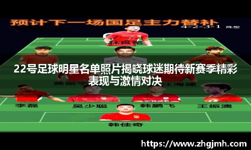 22号足球明星名单照片揭晓球迷期待新赛季精彩表现与激情对决